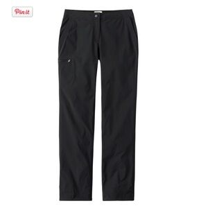 L.L. Bean Women's Charcoal Straight Leg Pants
